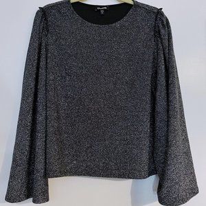 Express Black Metallic Sweater